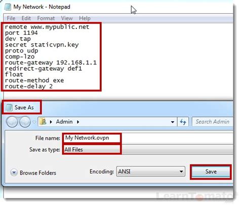 how to edit vpn config file